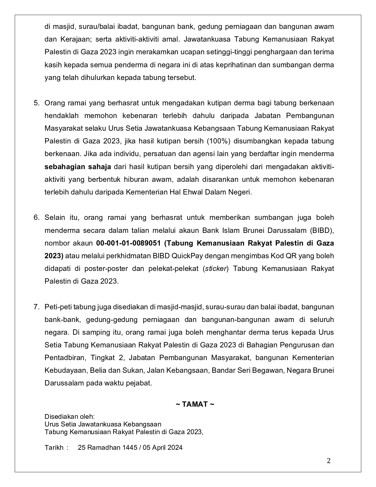 [FINAL] Siaran Akhbar PERLANJUTAN Tabung Palestin 2023 docx_page-0002.jpg